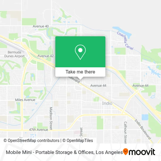 Mobile Mini - Portable Storage & Offices map