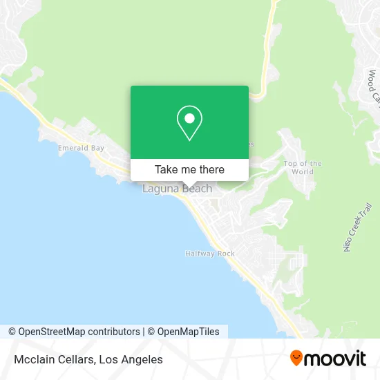 Mcclain Cellars map