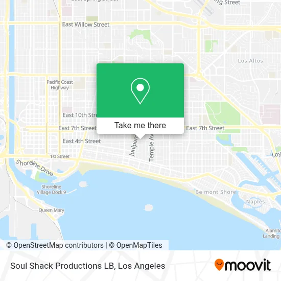 Soul Shack Productions LB map