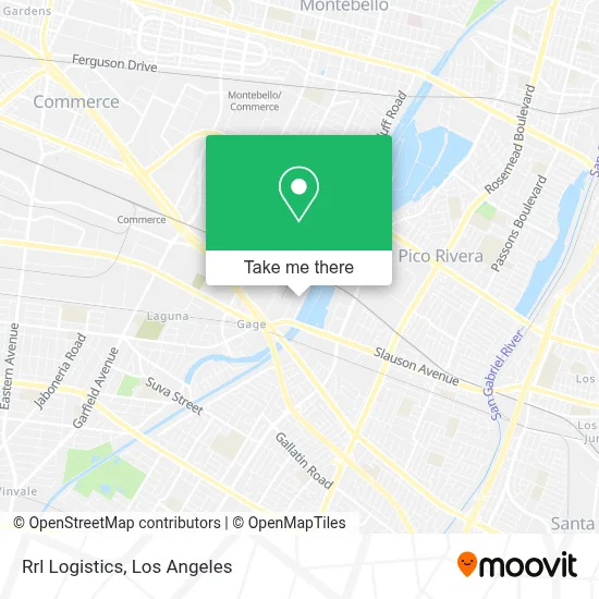 Rrl Logistics map
