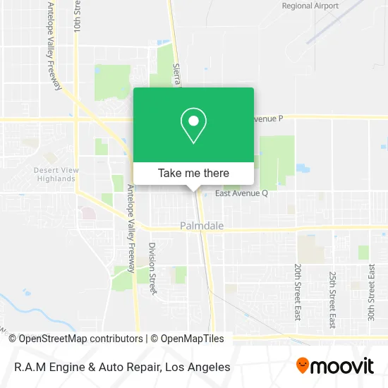 R.A.M Engine & Auto Repair map