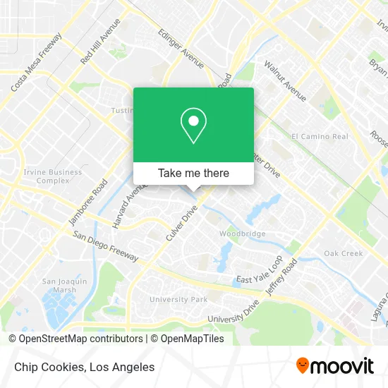 Chip Cookies map