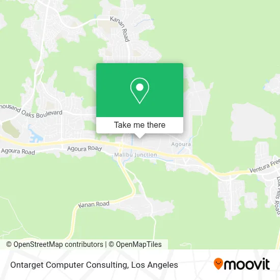 Ontarget Computer Consulting map