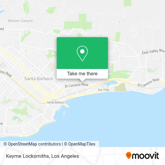 Keyme Locksmiths map