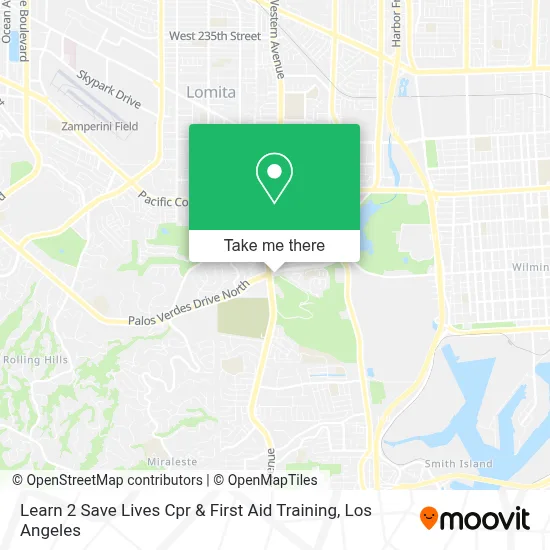 Learn 2 Save Lives Cpr & First Aid Training map