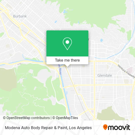 Modena Auto Body Repair & Paint map