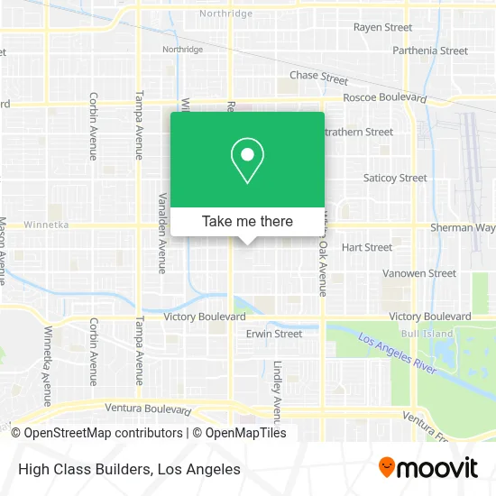 High Class Builders map
