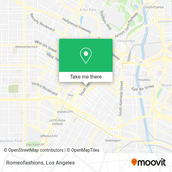 Romeofashions map