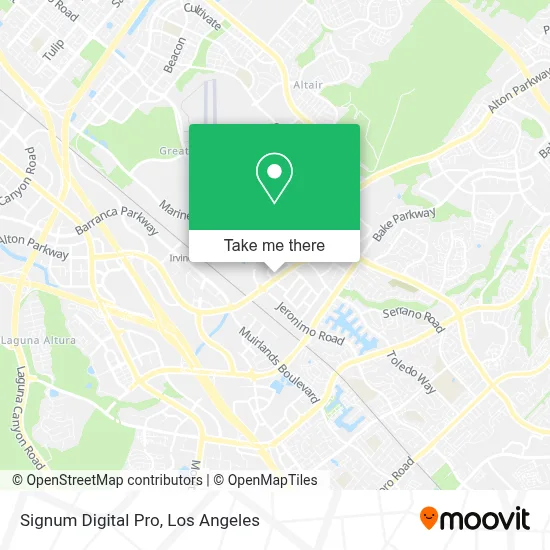 Signum Digital Pro map