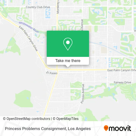 Princess Problems Consignment map