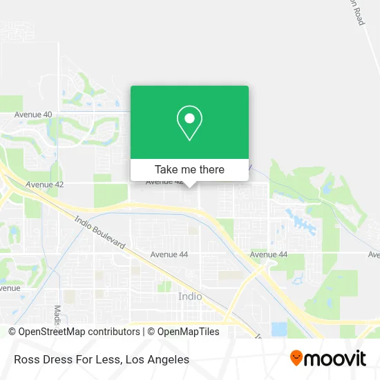 Ross Dress For Less map