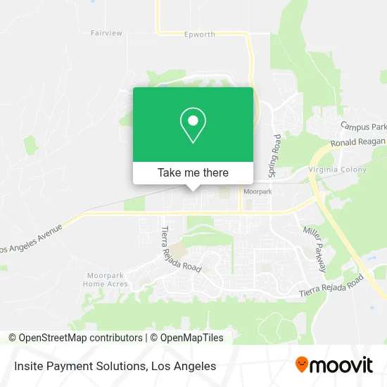 Insite Payment Solutions map