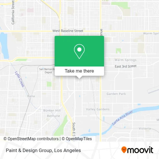 Paint & Design Group map