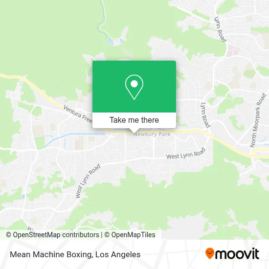 Mean Machine Boxing map