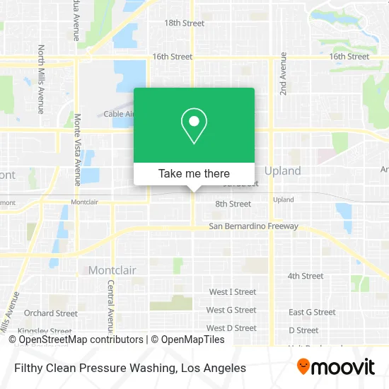 Filthy Clean Pressure Washing map