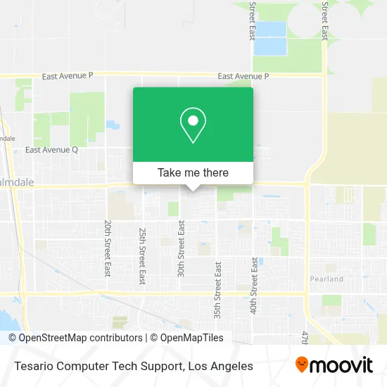 Tesario Computer Tech Support map