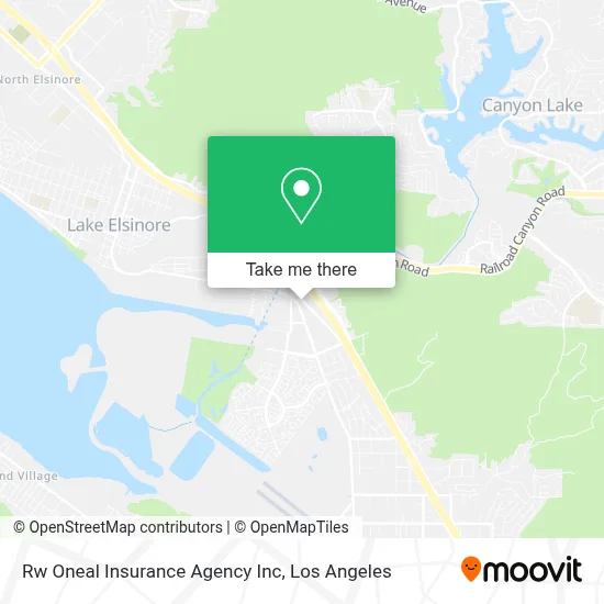 Rw Oneal Insurance Agency Inc map