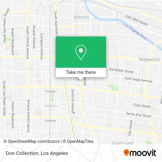 Don Collection map