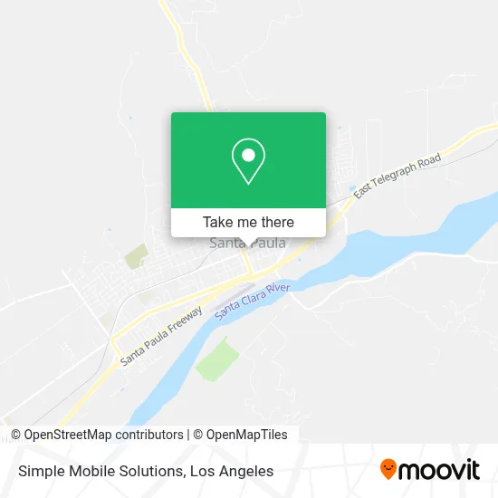 Simple Mobile Solutions map