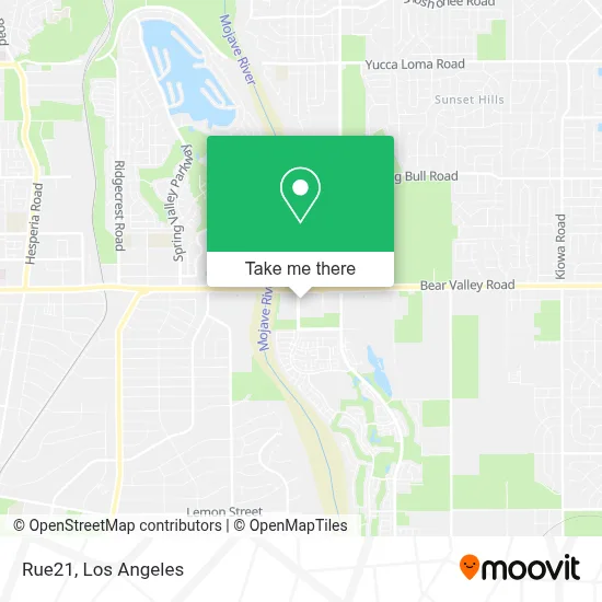 Rue21 map