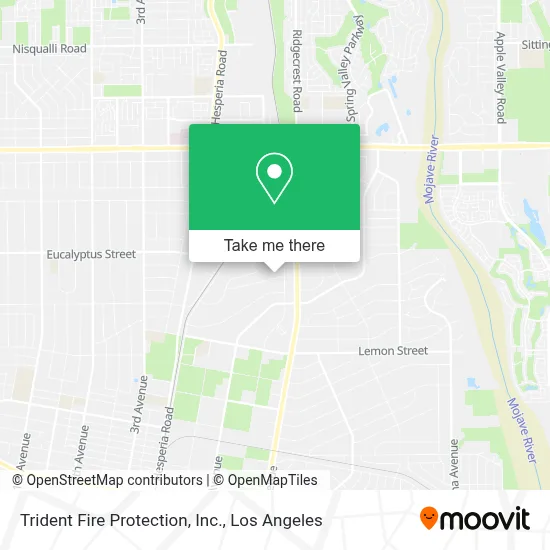 Trident Fire Protection, Inc. map