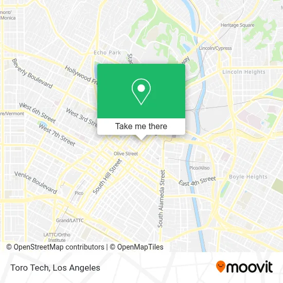 Toro Tech map
