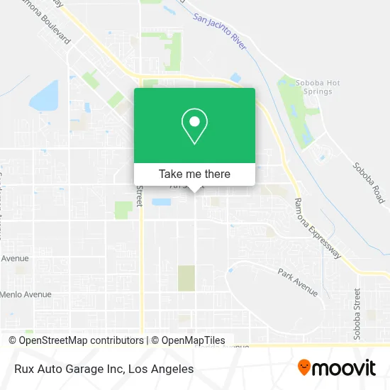 Rux Auto Garage Inc map