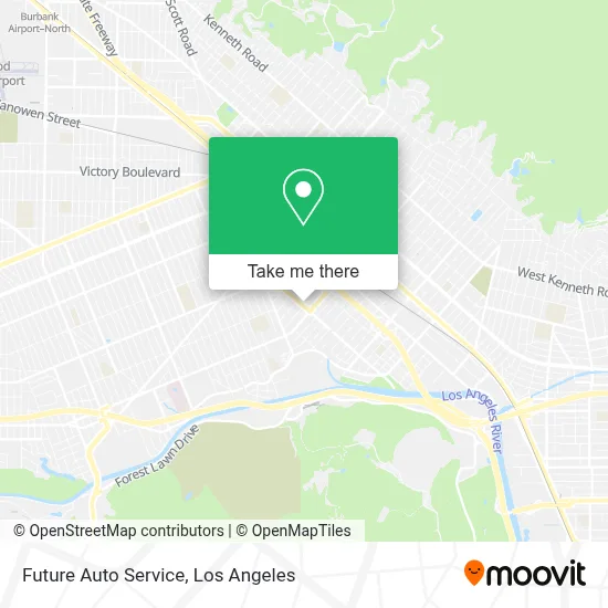Future Auto Service map