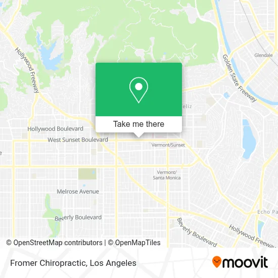 Fromer Chiropractic map