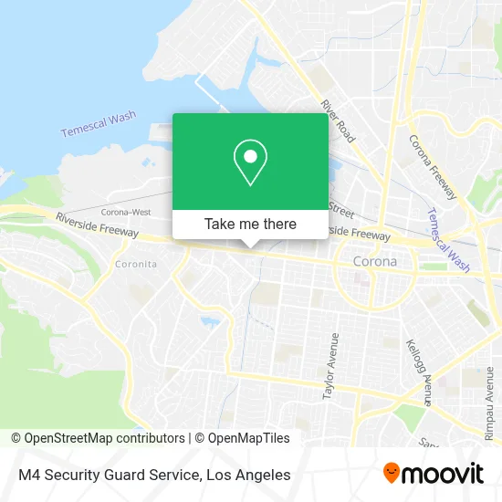 M4 Security Guard Service map