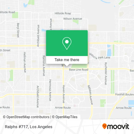 Ralphs #717 map