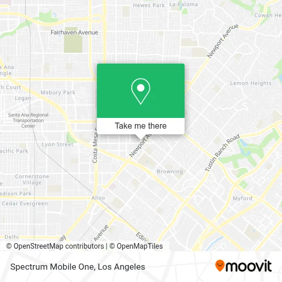 Spectrum Mobile One map