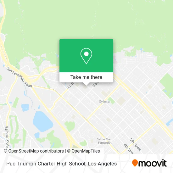 Puc Triumph Charter High School map