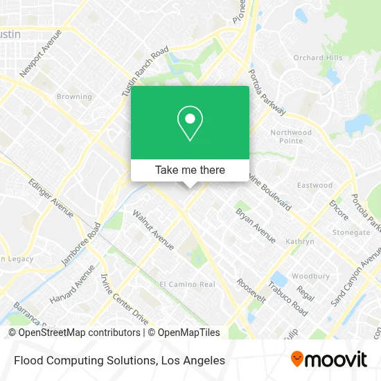 Flood Computing Solutions map