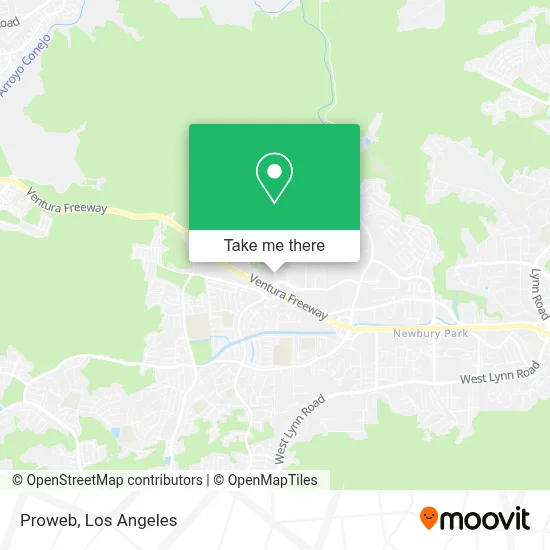 Proweb map