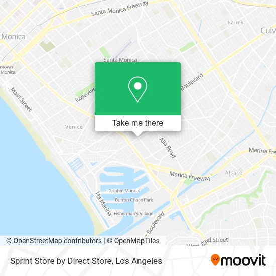 Sprint Store by Direct Store map