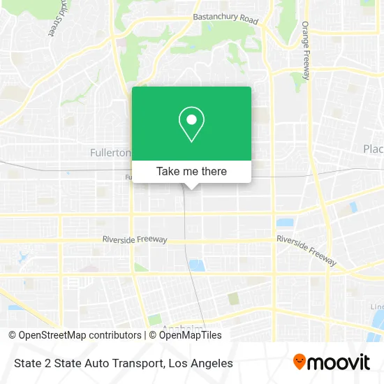 State 2 State Auto Transport map