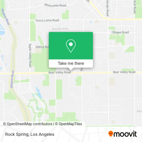 Rock Spring map