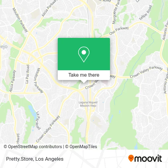 Pretty.Store map
