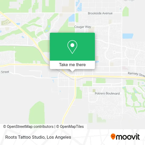 Roots Tattoo Studio map