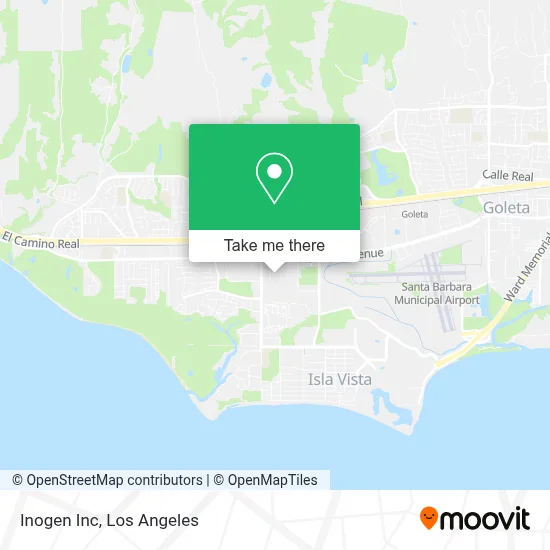 Inogen Inc map
