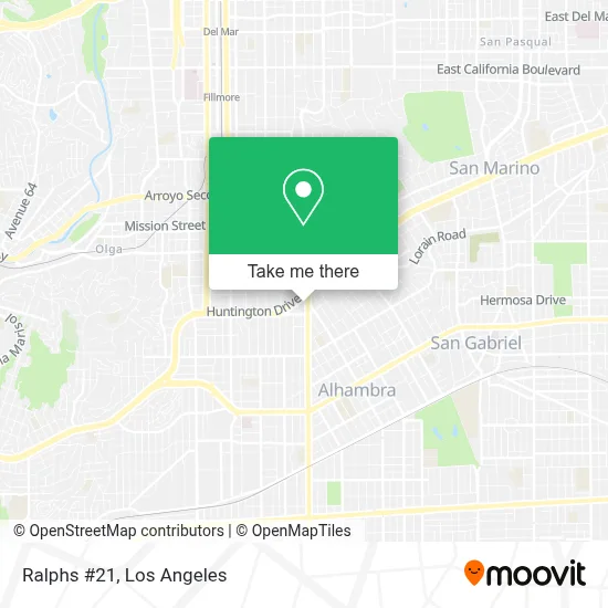 Ralphs #21 map