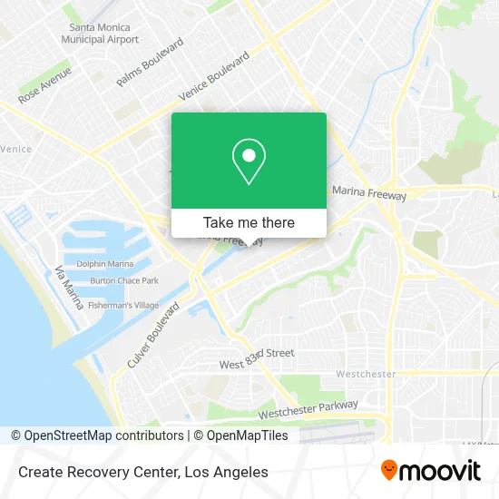 Create Recovery Center map