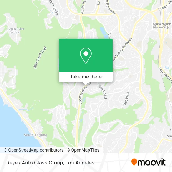 Reyes Auto Glass Group map