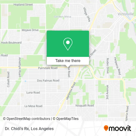 Dr. Chidi's Rx map