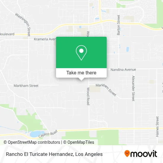 Rancho El Turicate Hernandez map