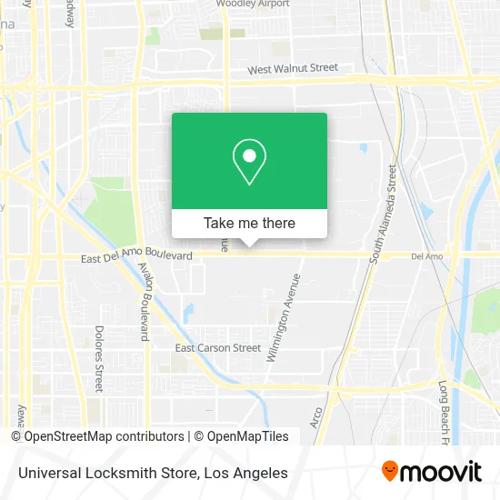 Universal Locksmith Store map