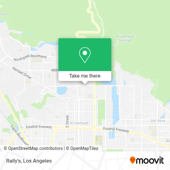 Rally's map