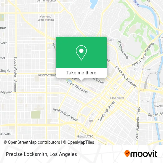 Precise Locksmith map
