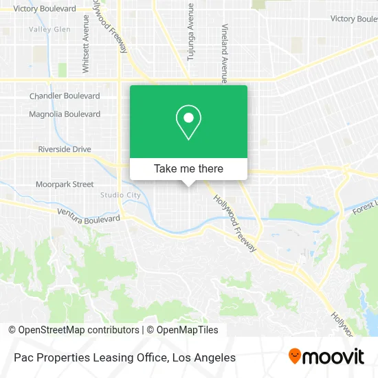 Pac Properties Leasing Office map